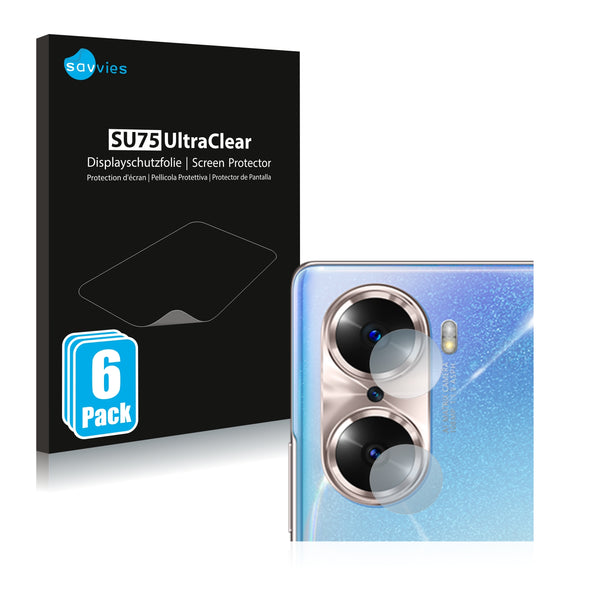 6x Savvies SU75 Screen Protector for Honor 60 (ONLY Camera)