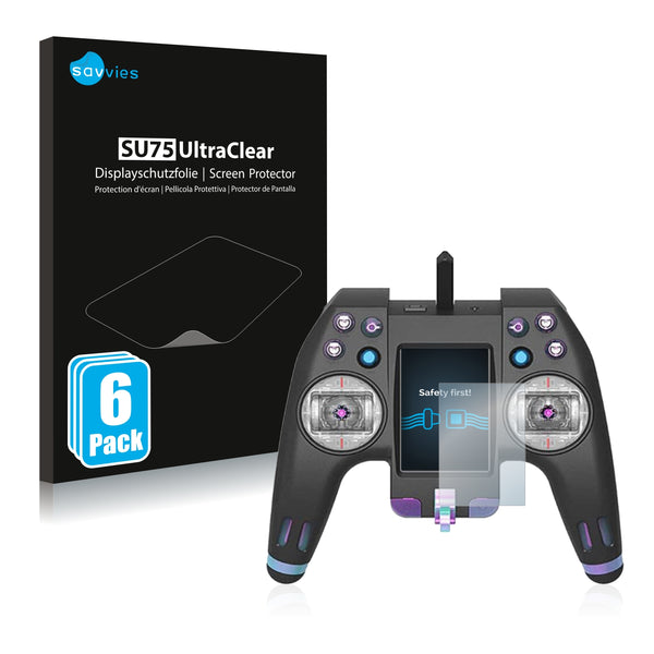 6x Savvies SU75 Screen Protector for FlySky NV14