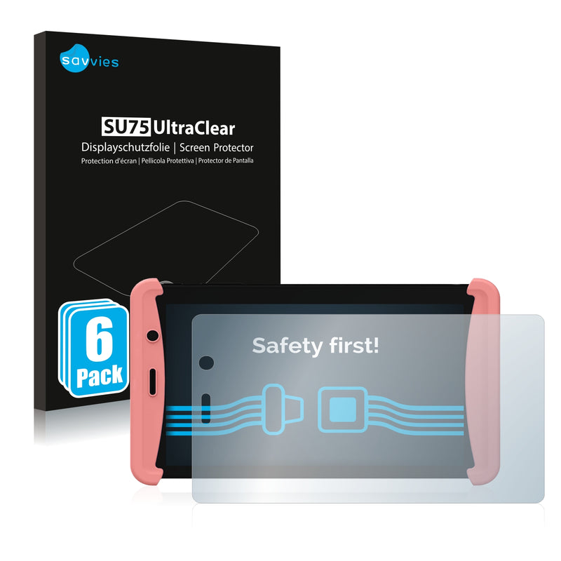 6x Savvies SU75 Screen Protector for Kurio Tab Lite 2