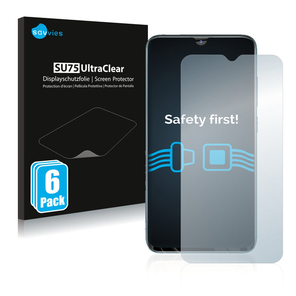 6x Savvies SU75 Screen Protector for Philips PH2