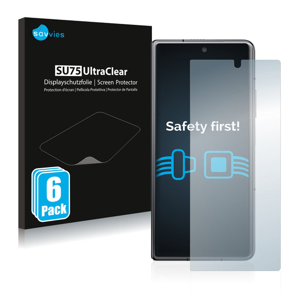 6x Savvies SU75 Screen Protector for Honor Magic V