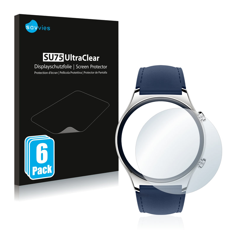 6x Savvies SU75 Screen Protector for Honor Watch GS 3