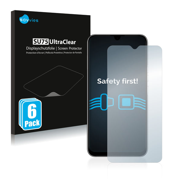 6x Savvies SU75 Screen Protector for Mara Z1