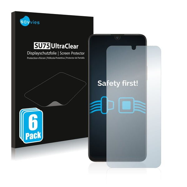 6x Savvies SU75 Screen Protector for Honor X7
