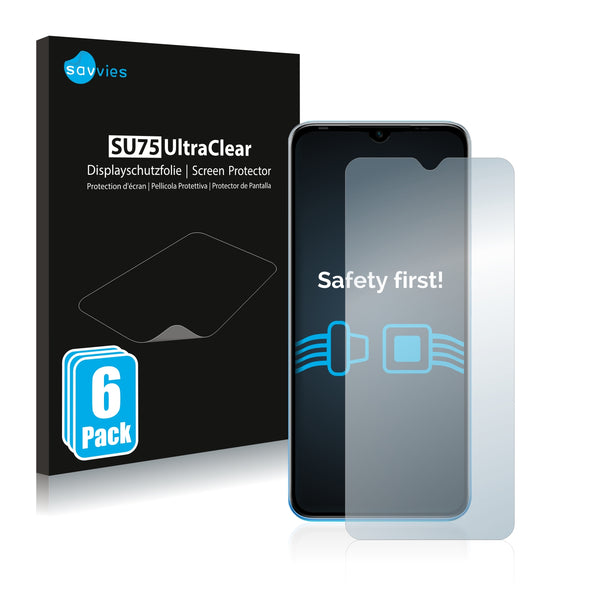 6x Savvies SU75 Screen Protector for Infinix Note 12i