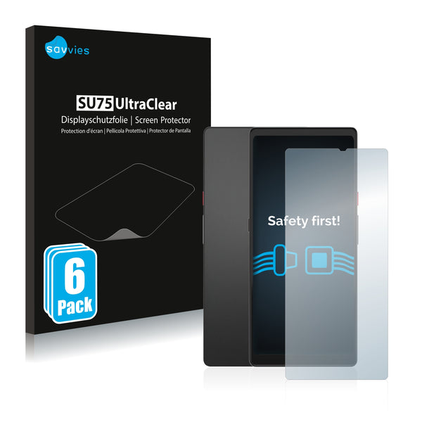 6x Savvies SU75 Screen Protector for Hisense Hi Reader