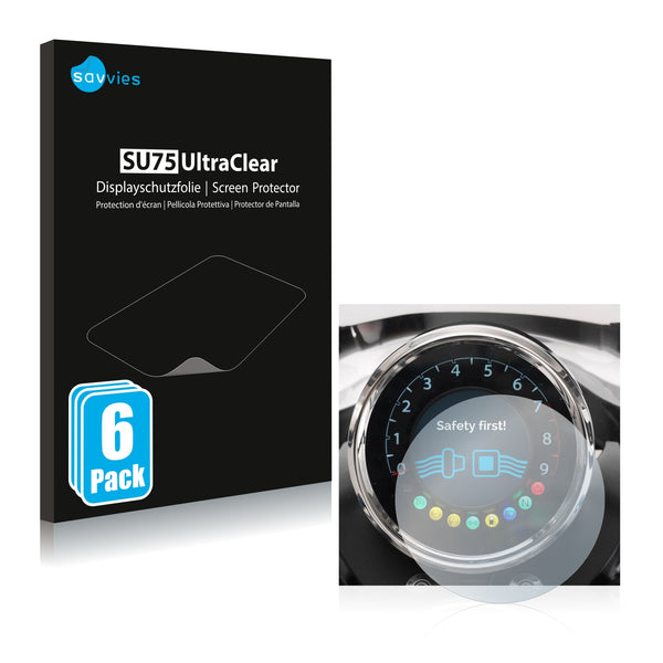 6x Savvies SU75 Screen Protector for Moto Guzzi California 1400 Touring