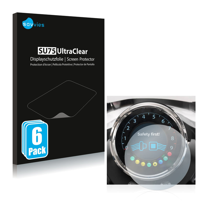 6x Savvies SU75 Screen Protector for Moto Guzzi California 1400 Touring