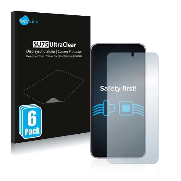 6x Film Screen Protector for Samsung Galaxy S23 Plus