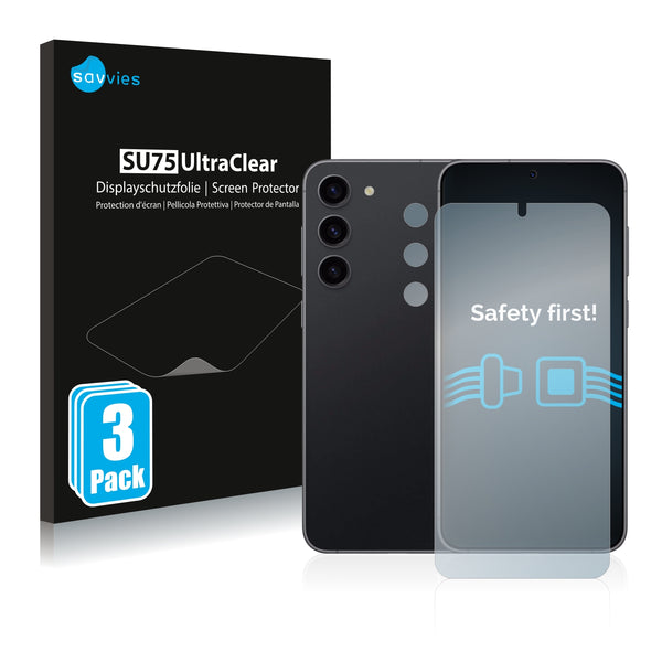 6x Film Screen Protector for Samsung Galaxy S23 Plus (Front & Camera)