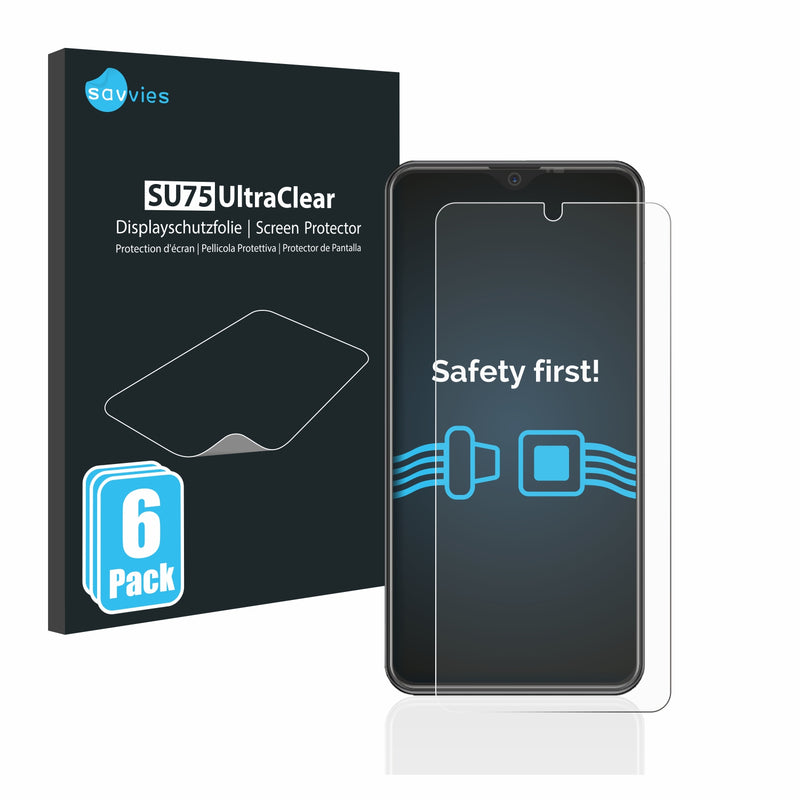 6x Film Screen Protector for Beafon M6s premium