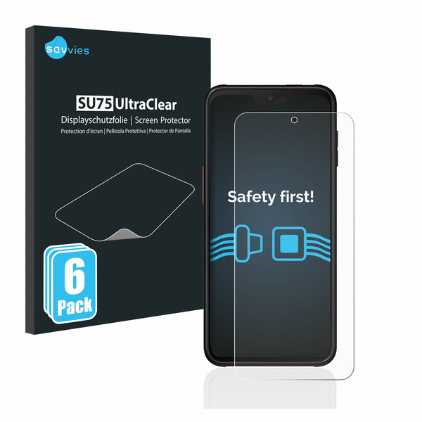 6x Film Screen Protector for Samsung Galaxy Xcover 6 Pro Enterprise Edition
