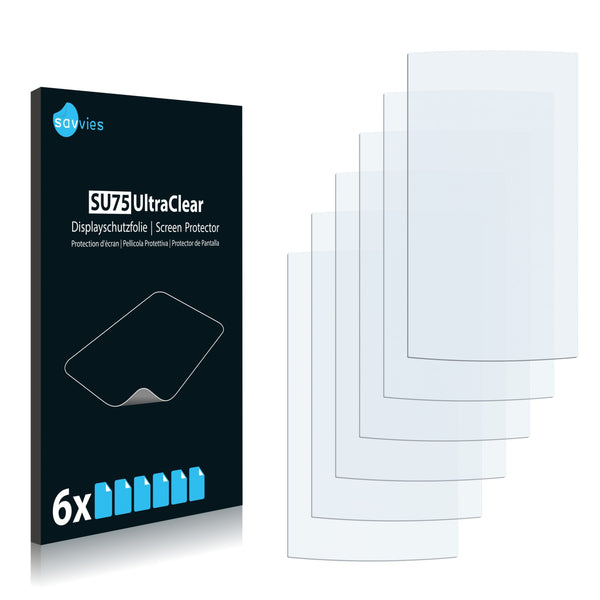 6x Savvies SU75 Screen Protector for Cowon S9