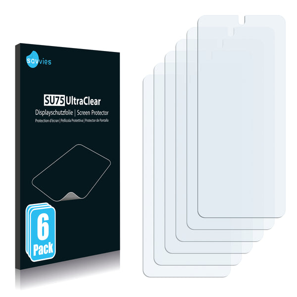 6x Savvies SU75 Screen Protector for Infinix Zero 5G