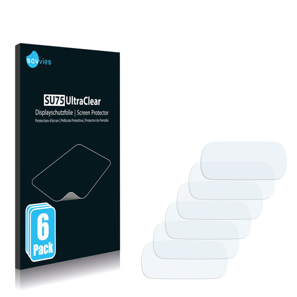 6x Savvies SU75 Screen Protector for HuntMax NV3182WIFI