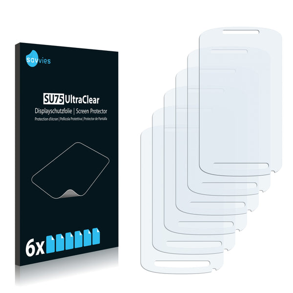 6x Savvies SU75 Screen Protector for ZTE Racer