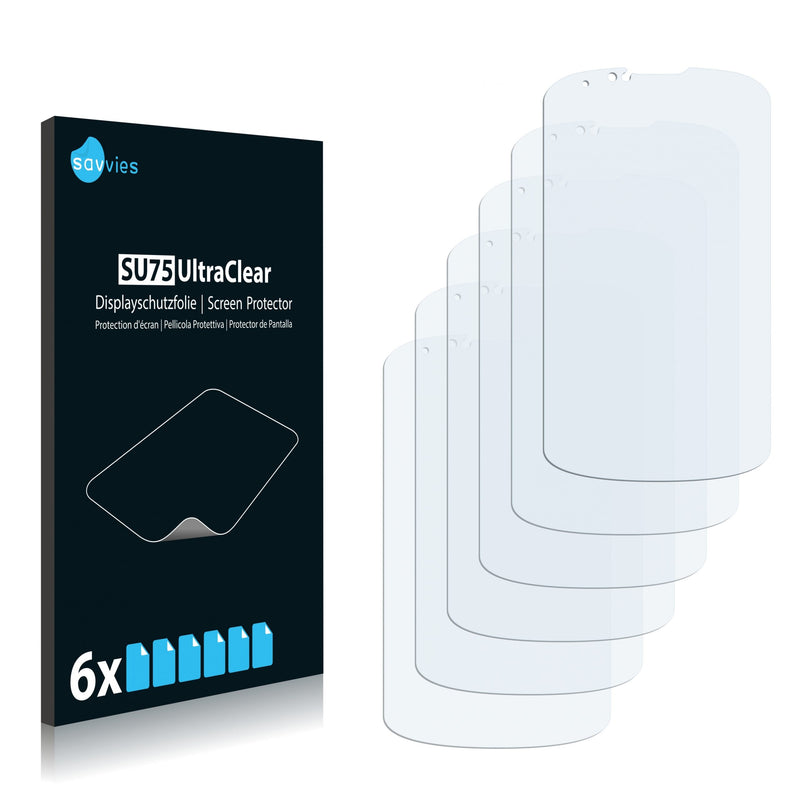 6x Savvies SU75 Screen Protector for Gigabyte GSmart G1315