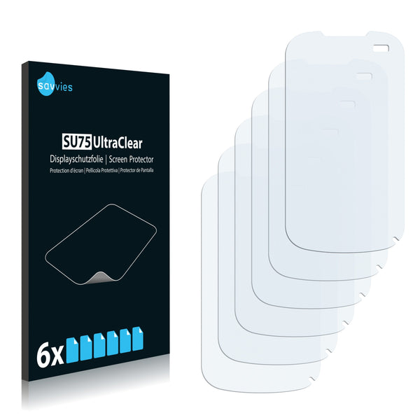 6x Savvies SU75 Screen Protector for Alcatel TCL V860