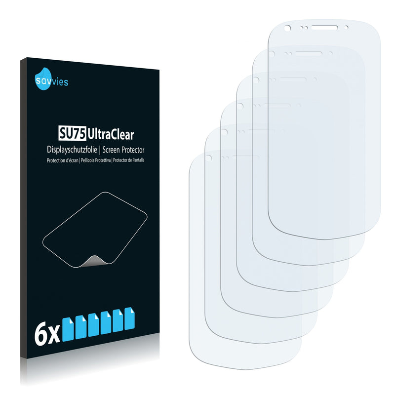 6x Savvies SU75 Screen Protector for Samsung M950 Galaxy Reverb