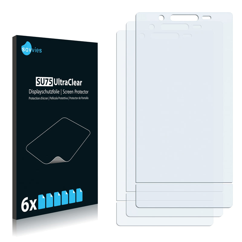 6x Savvies SU75 Screen Protector for Cubot C9W