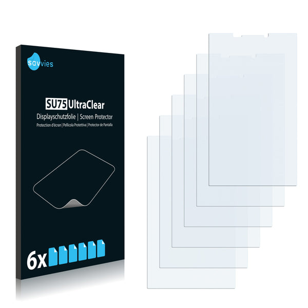 6x Savvies SU75 Screen Protector for Cubot C6