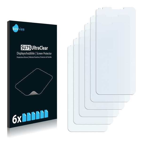 6x Savvies SU75 Screen Protector for Cubot R11