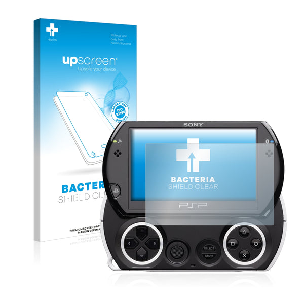 upscreen Bacteria Shield Clear Premium Antibacterial Screen Protector for Sony PSP Go