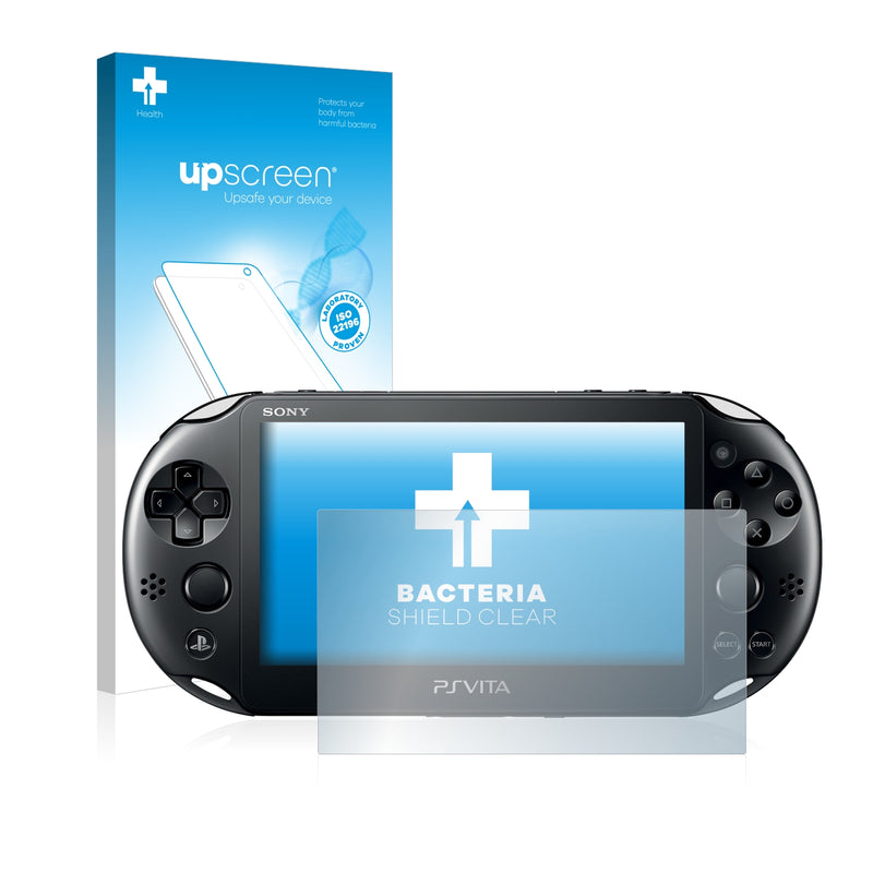 upscreen Bacteria Shield Clear Premium Antibacterial Screen Protector for Sony Playstation Vita