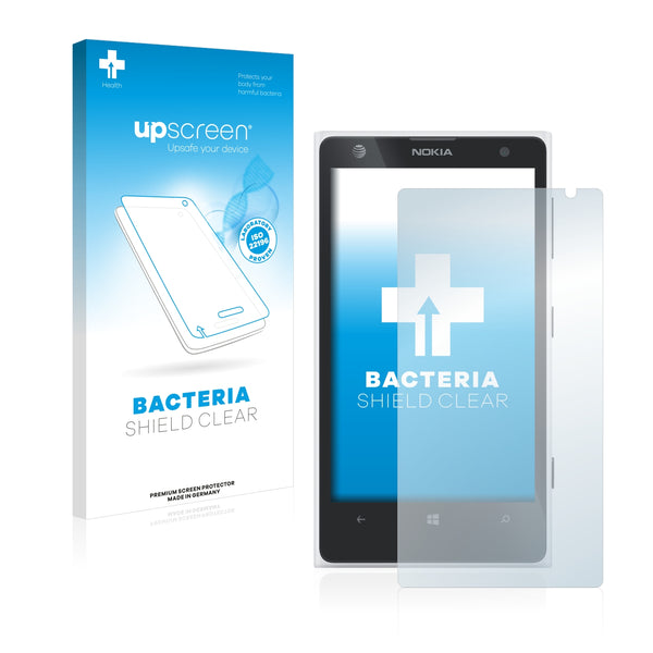 upscreen Bacteria Shield Clear Premium Antibacterial Screen Protector for Nokia Lumia 1020