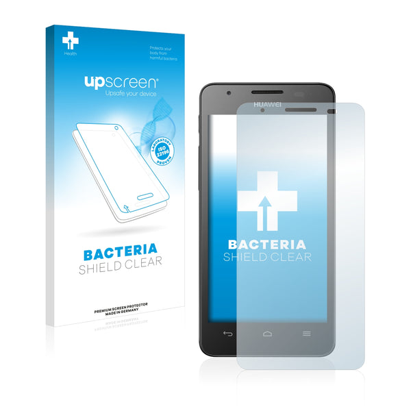upscreen Bacteria Shield Clear Premium Antibacterial Screen Protector for Huawei Ascend G525
