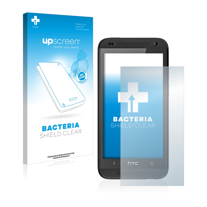 upscreen Bacteria Shield Clear Premium Antibacterial Screen Protector for HTC Desire 601