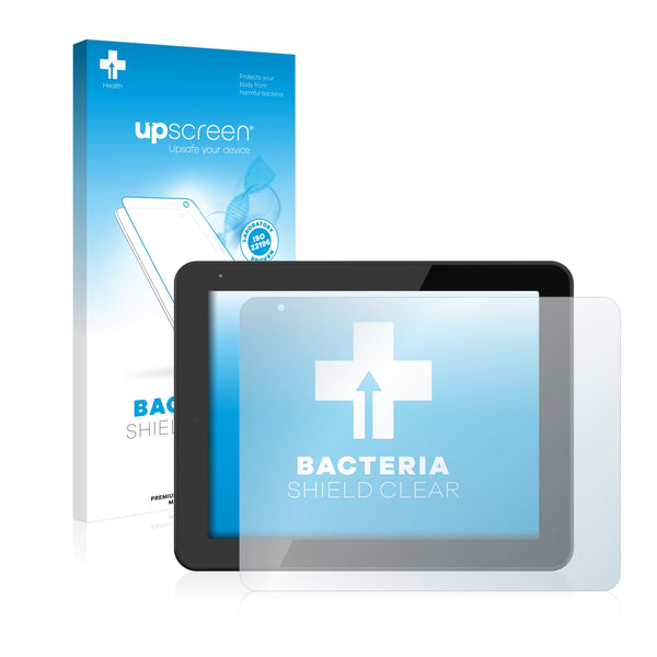 upscreen Bacteria Shield Clear Premium Antibacterial Screen Protector for BQ Curie 2