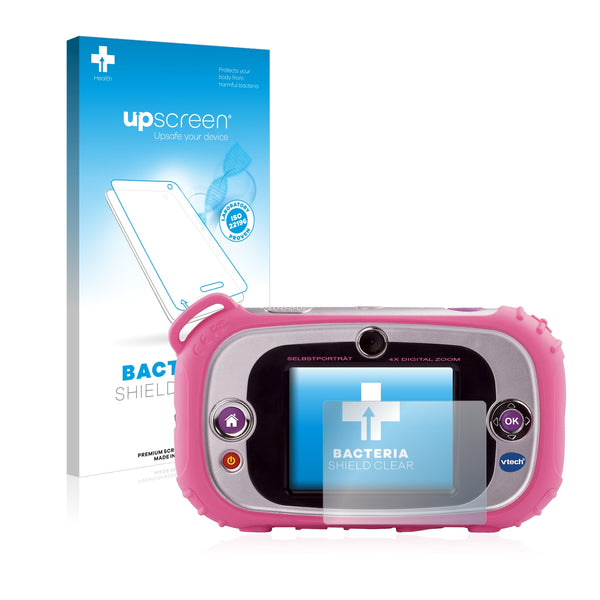 upscreen Bacteria Shield Clear Premium Antibacterial Screen Protector for Vtech Kidizoom Touch 2013
