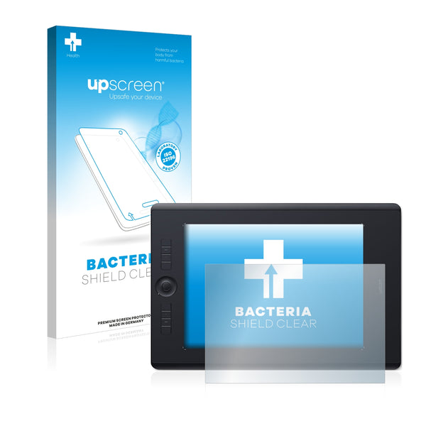 upscreen Bacteria Shield Clear Premium Antibacterial Screen Protector for Wacom Intuos5 Pro L