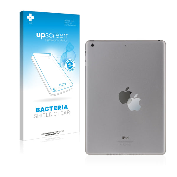 upscreen Bacteria Shield Clear Premium Antibacterial Screen Protector for Apple iPad Air (Logo)