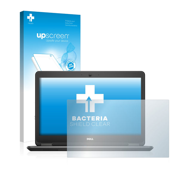 upscreen Bacteria Shield Clear Premium Antibacterial Screen Protector for Dell Latitude 14 E7440 Non-Touch