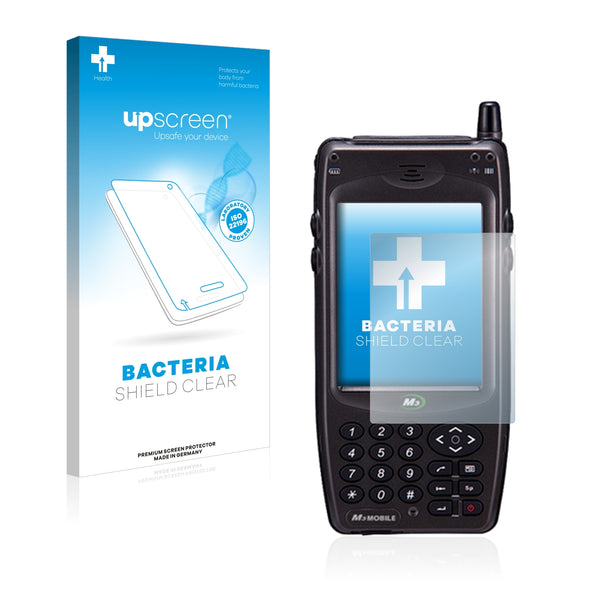 upscreen Bacteria Shield Clear Premium Antibacterial Screen Protector for M3 Mobile M3 Green