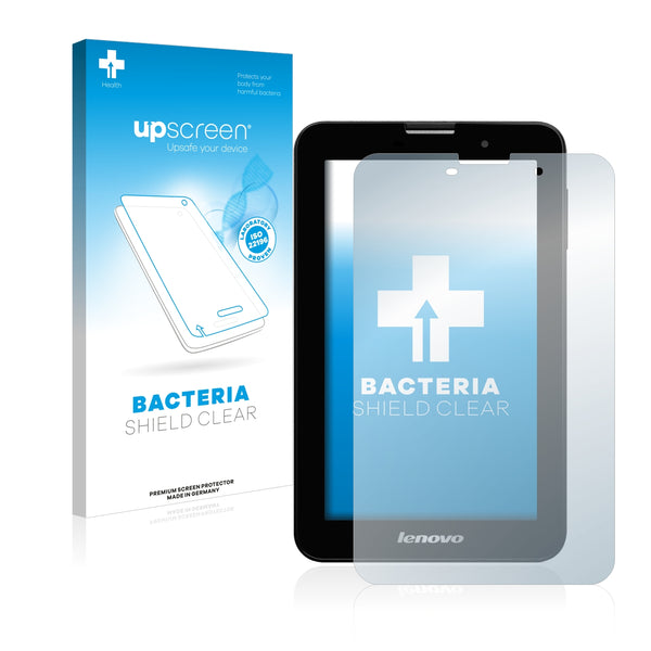 upscreen Bacteria Shield Clear Premium Antibacterial Screen Protector for Lenovo IdeaTab A3000-H