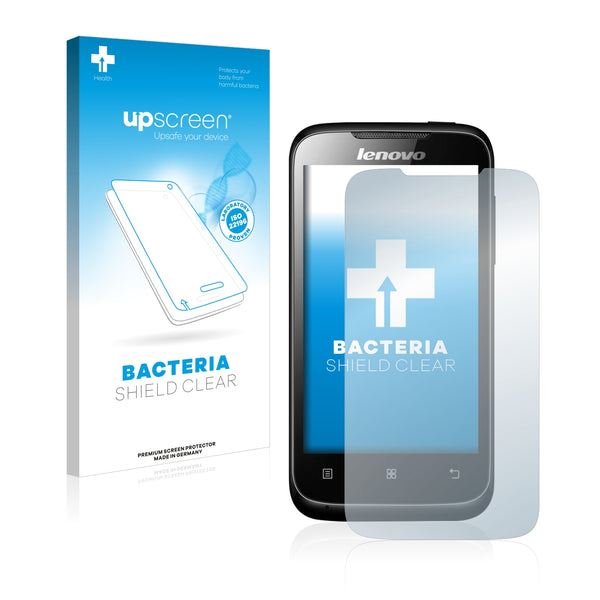 upscreen Bacteria Shield Clear Premium Antibacterial Screen Protector for Lenovo A369i
