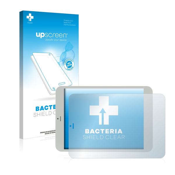 upscreen Bacteria Shield Clear Premium Antibacterial Screen Protector for i.onik TP7.85 1200QC-3G