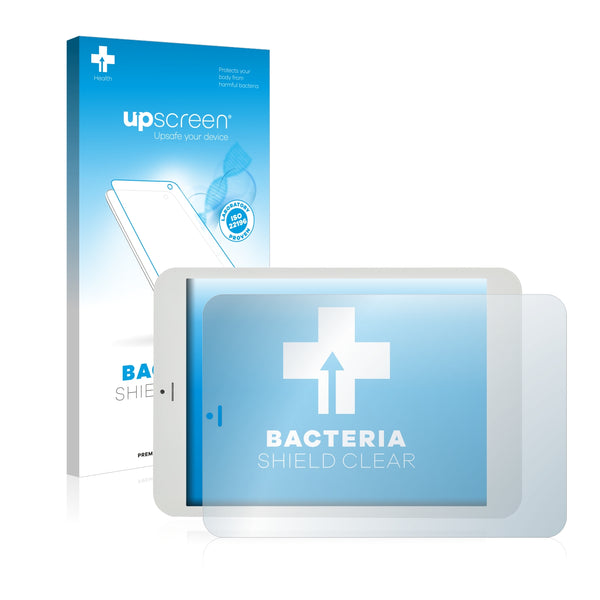 upscreen Bacteria Shield Clear Premium Antibacterial Screen Protector for i.onik TP7.85 1200QC