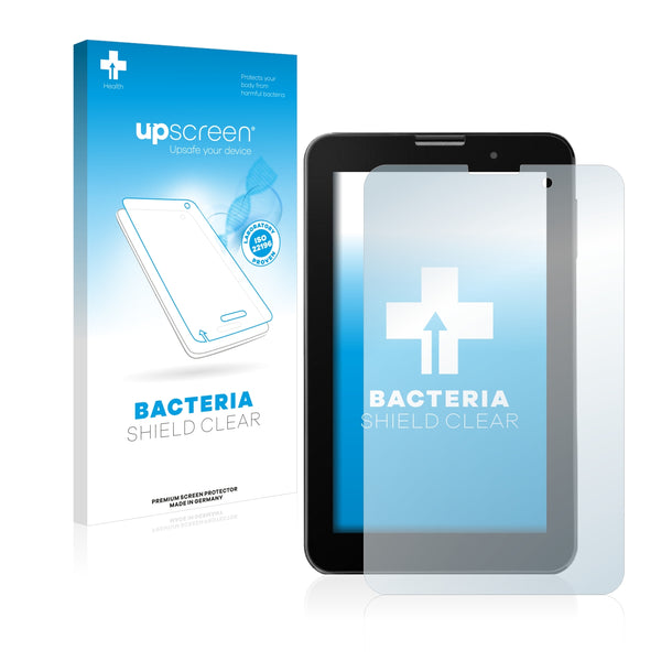 upscreen Bacteria Shield Clear Premium Antibacterial Screen Protector for Lenovo Smart Tab III 7