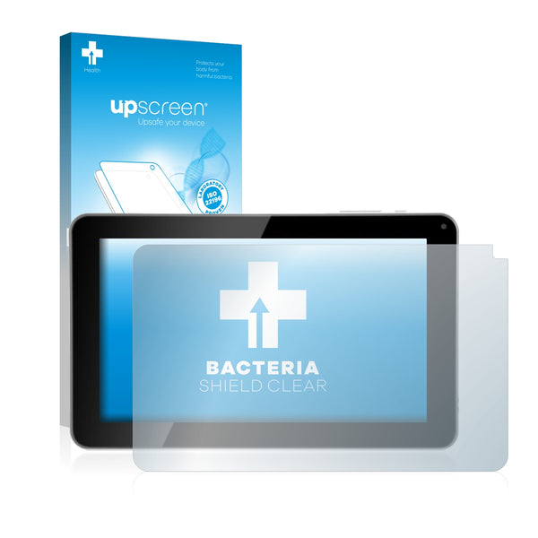 upscreen Bacteria Shield Clear Premium Antibacterial Screen Protector for Kliver Klipad 9 Medium (2014)