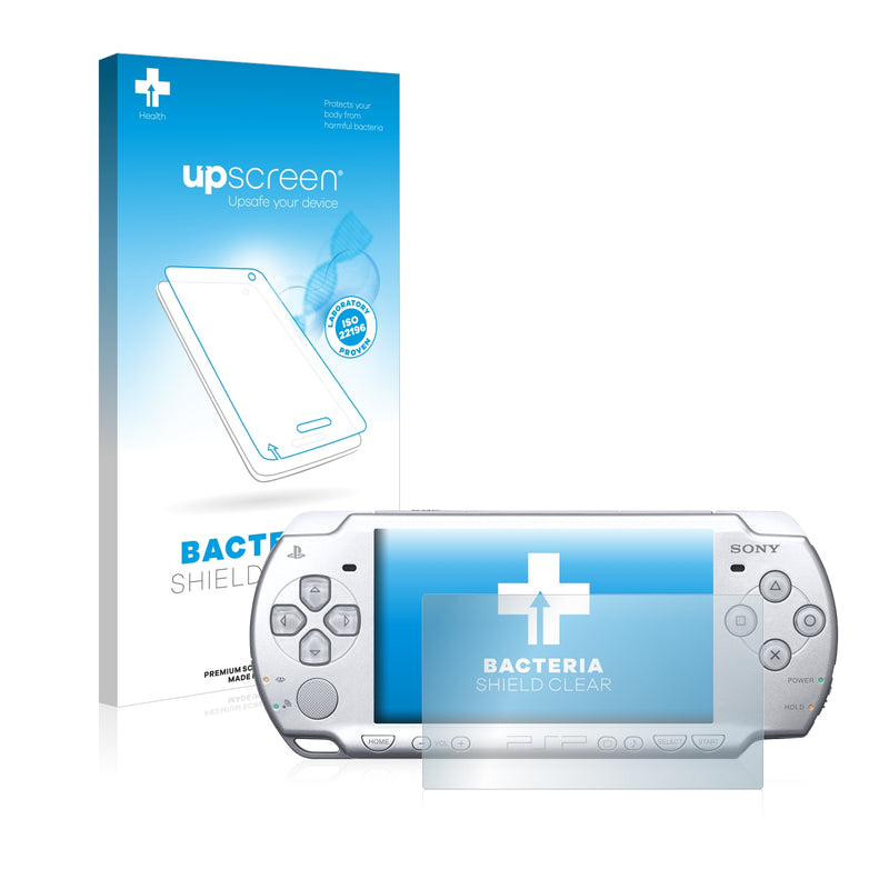 upscreen Bacteria Shield Clear Premium Antibacterial Screen Protector for Sony PSP 2004