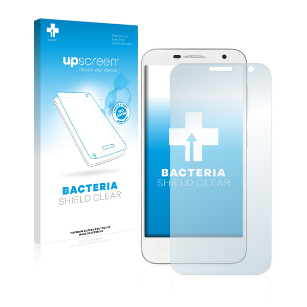 upscreen Bacteria Shield Clear Premium Antibacterial Screen Protector for Alcatel One Touch Idol 2 Mini 6016A