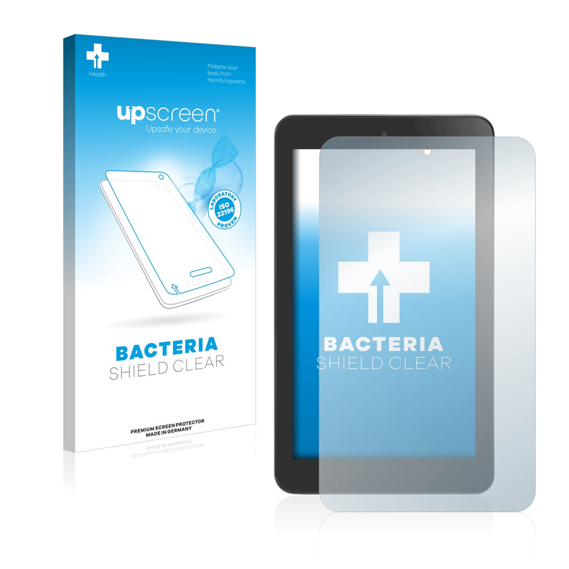 upscreen Bacteria Shield Clear Premium Antibacterial Screen Protector for Alcatel One Touch Pop 7