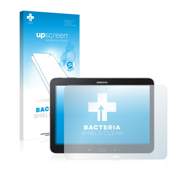 upscreen Bacteria Shield Clear Premium Antibacterial Screen Protector for Samsung Galaxy Tab 4 (10.1) SM-T531