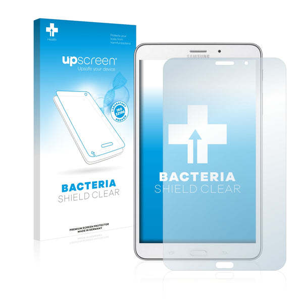 upscreen Bacteria Shield Clear Premium Antibacterial Screen Protector for Samsung Galaxy Tab 4 (8.0) LTE SM-T335