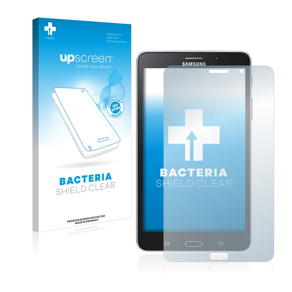 upscreen Bacteria Shield Clear Premium Antibacterial Screen Protector for Samsung Galaxy Tab 4 (7.0) LTE SM-T235