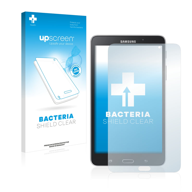 upscreen Bacteria Shield Clear Premium Antibacterial Screen Protector for Samsung Galaxy Tab 4 (7.0) WiFi SM-T230